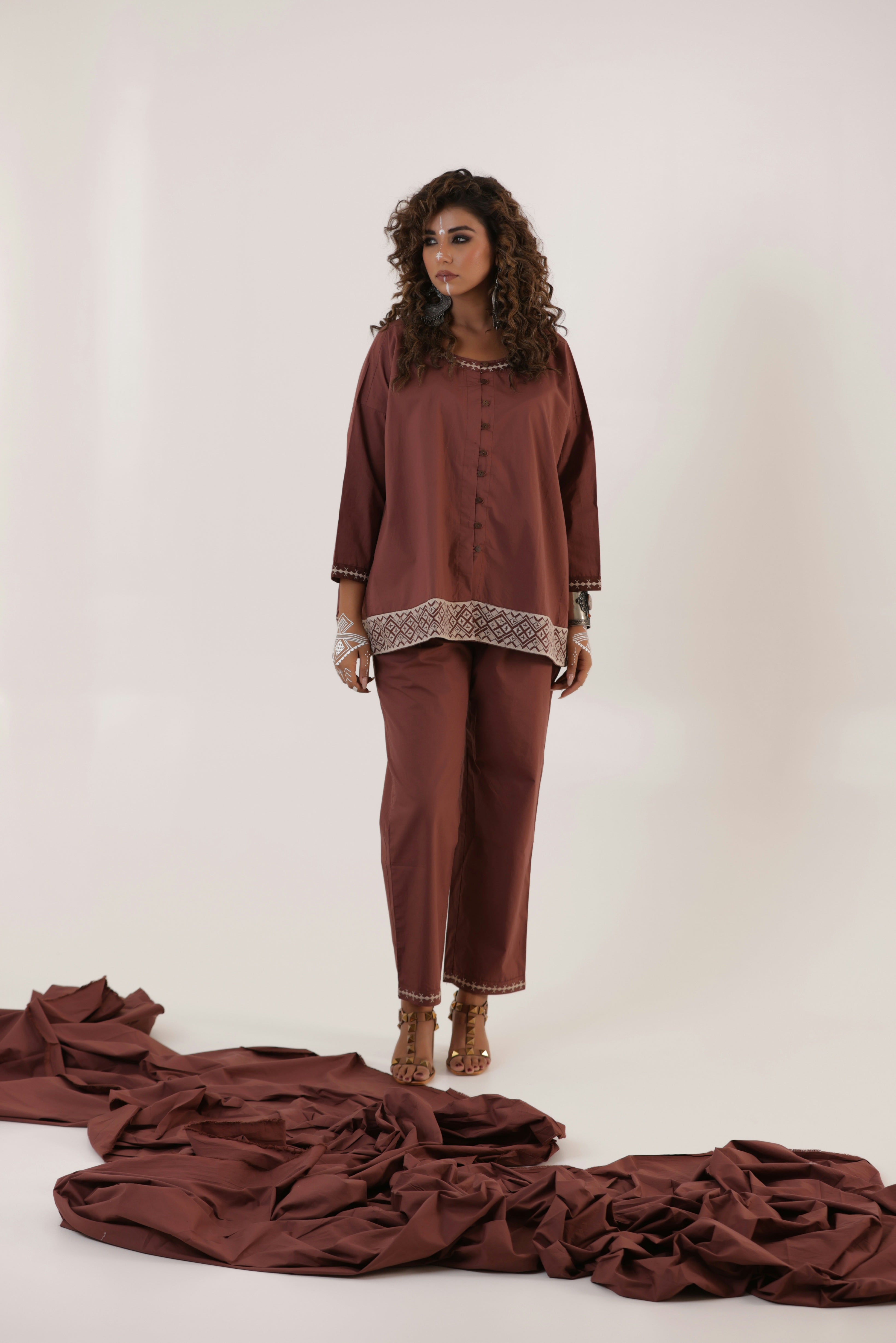 Sharini- Top and Pants Co-Ord Set of two