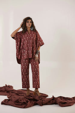 Sonaali - Long half and half Top and Pants Set of two