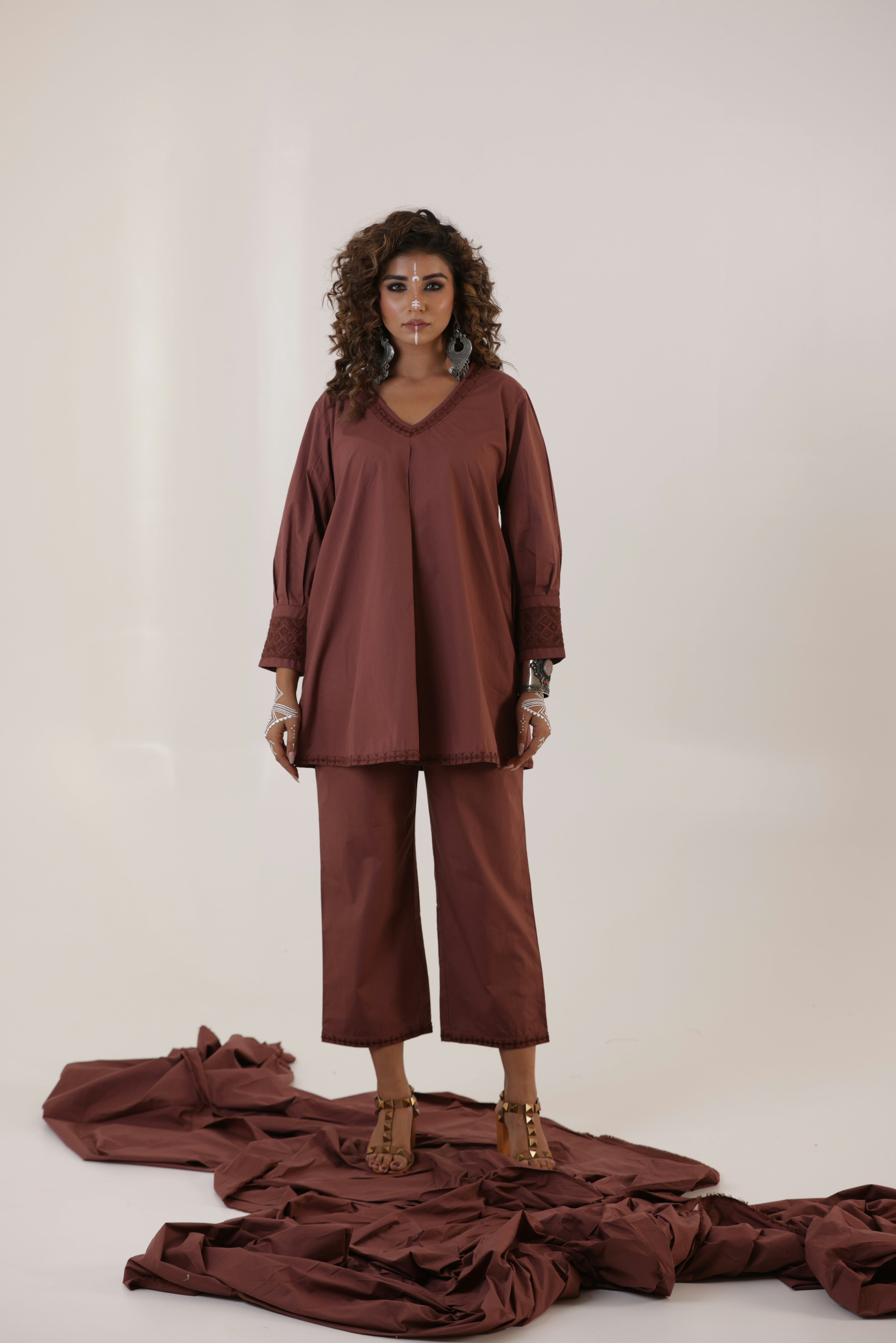 Mrina - Short Kurta and Pants Set of two