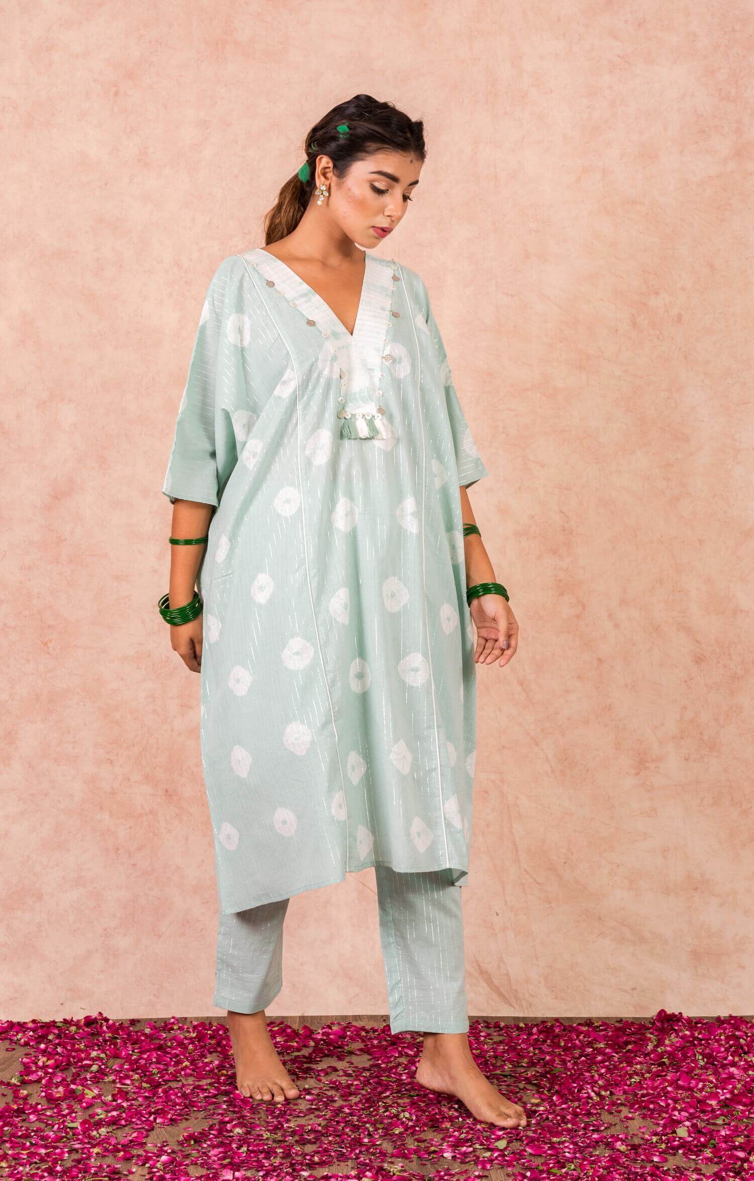 Boxy fit kurta with Pants - Set of Two