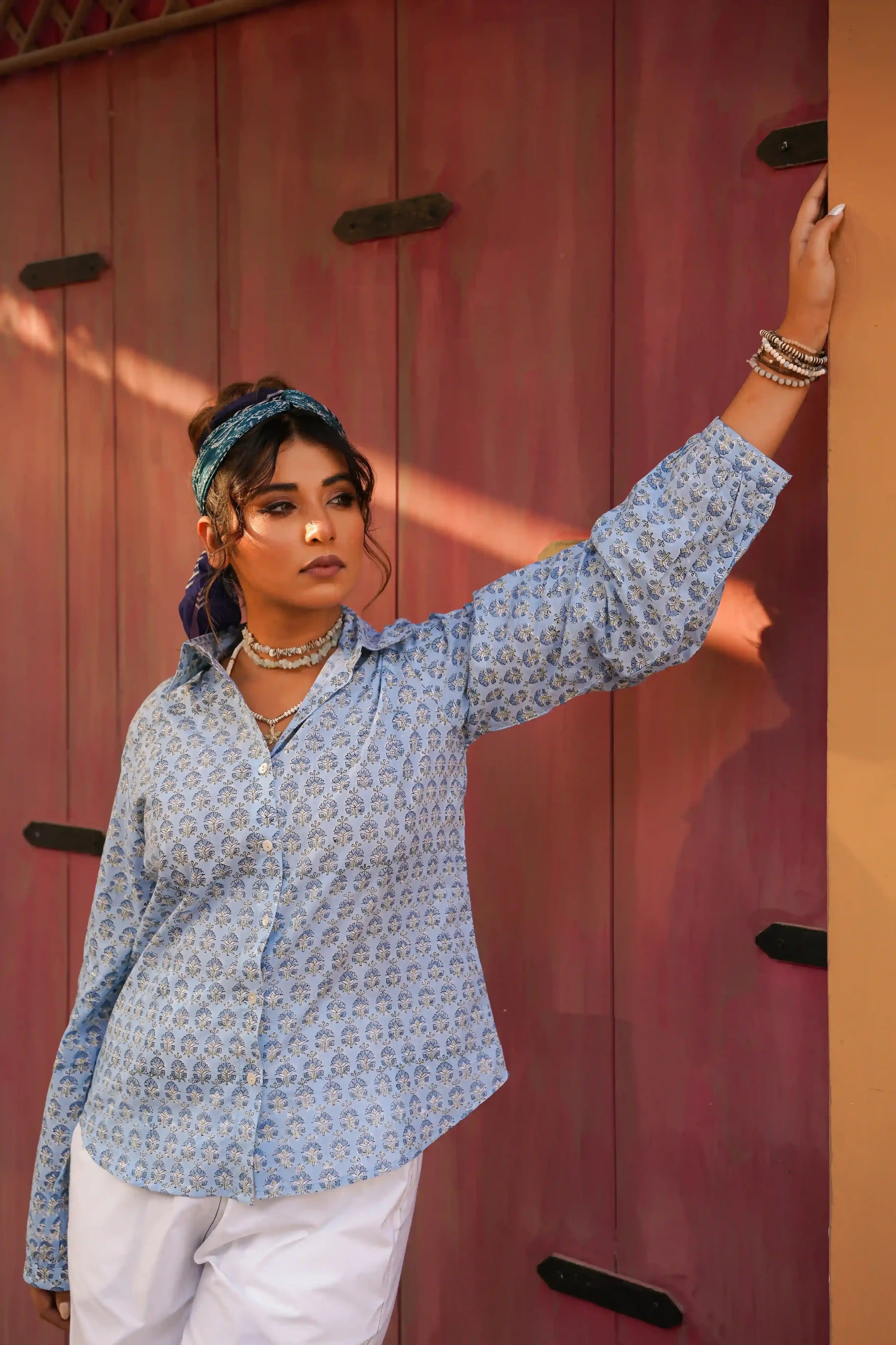 Nayra Shirt (Blue)