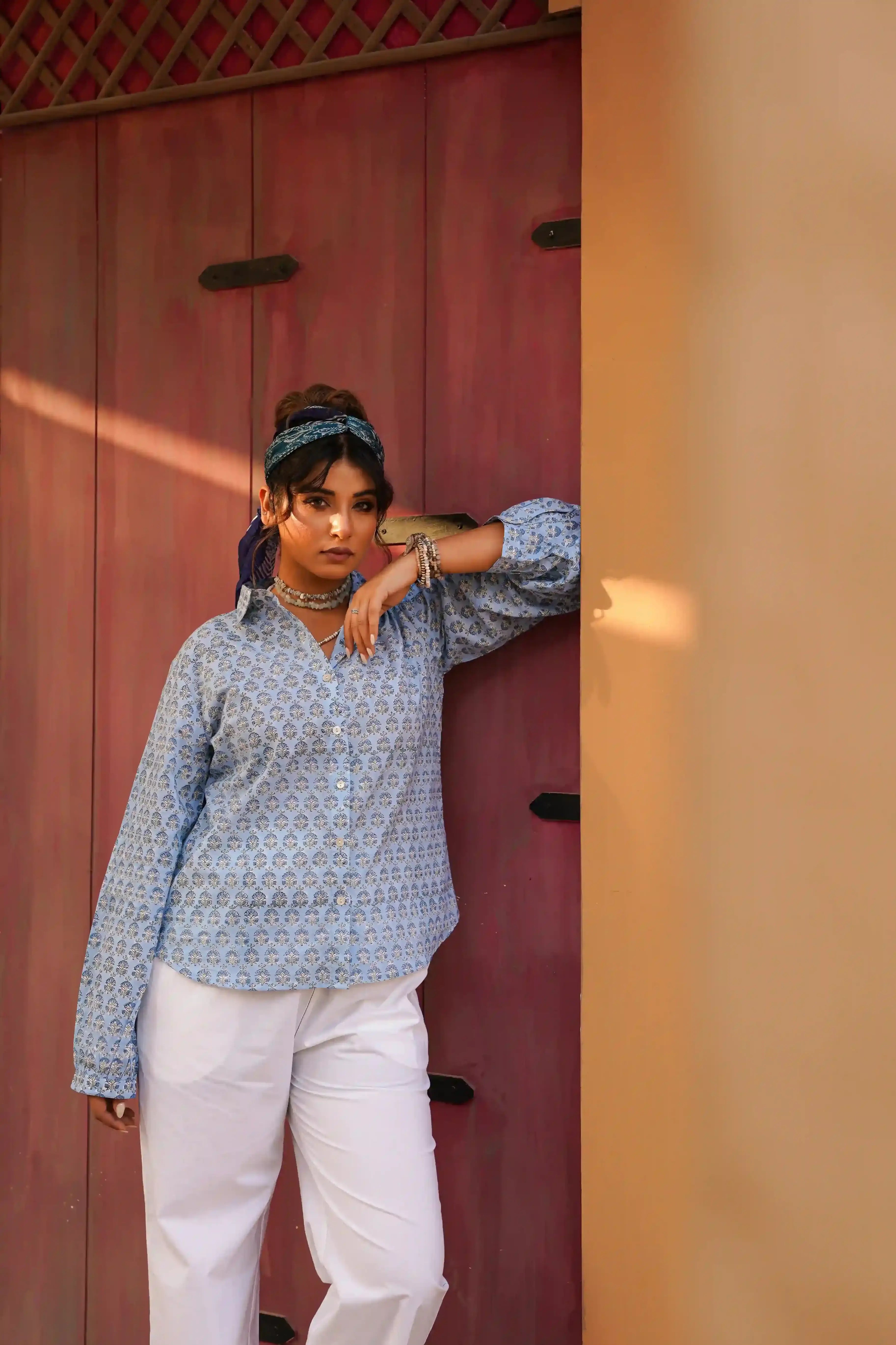 Nayra Shirt (Blue)