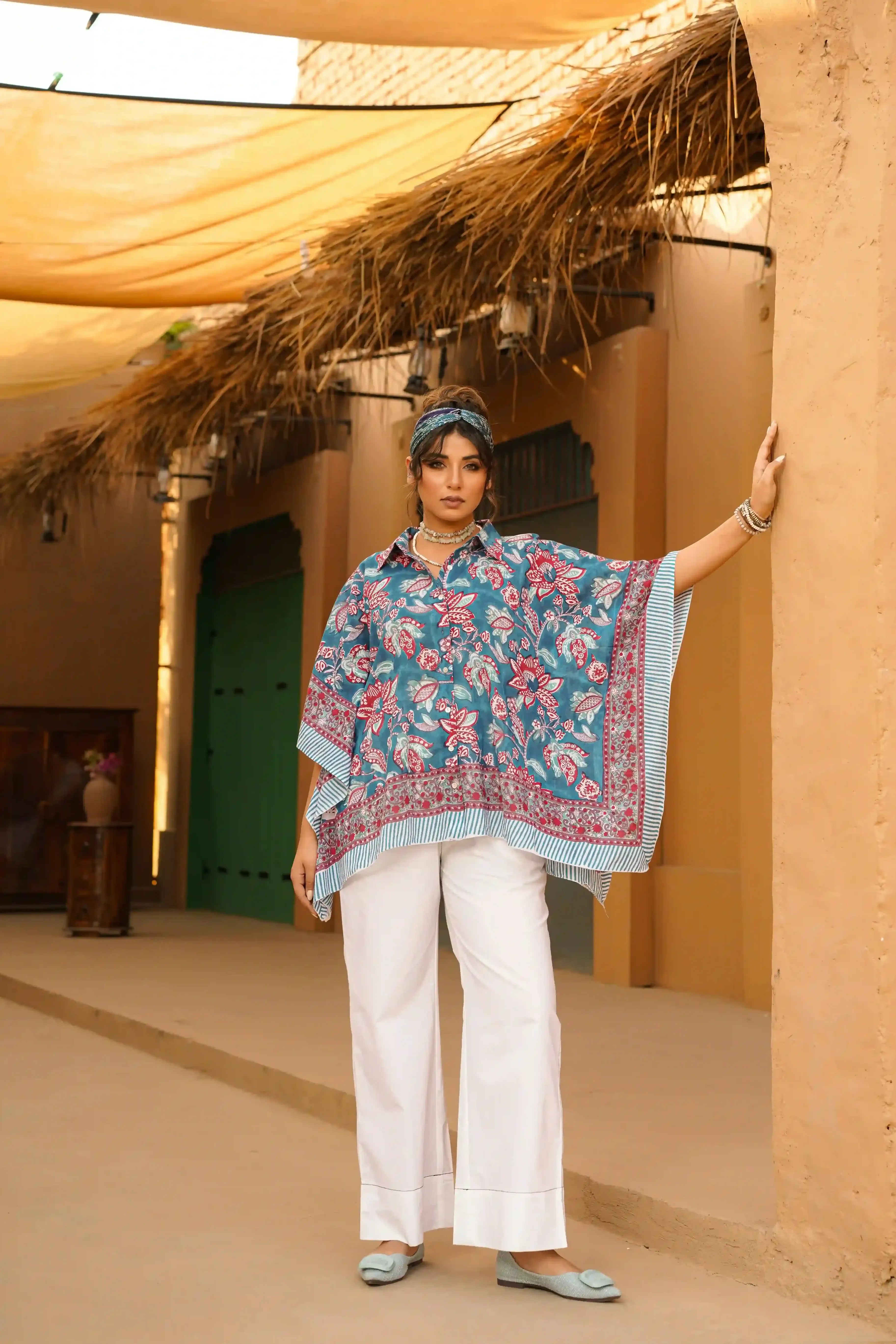 Sama Co-ord Set of Two (Blue)