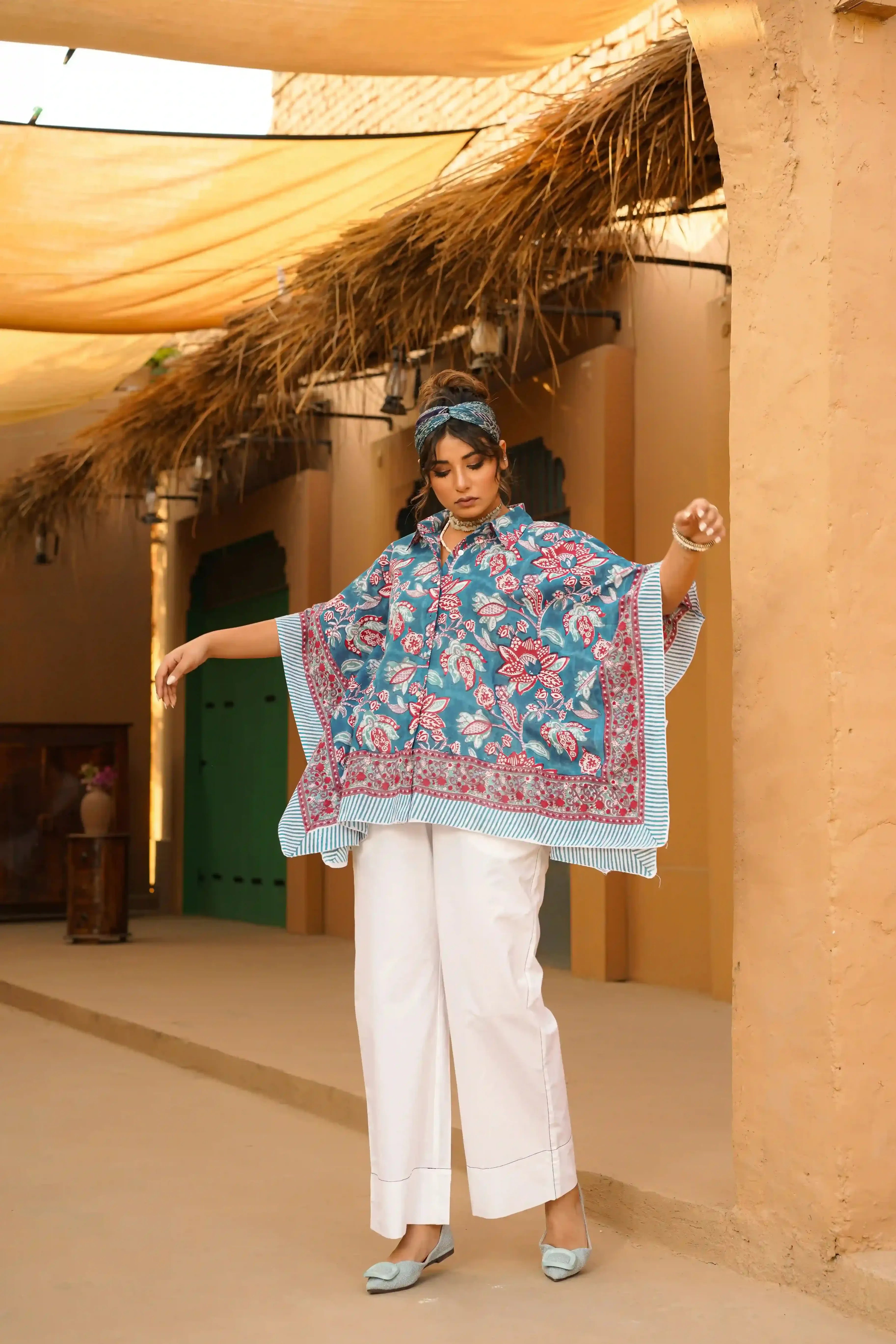 Sama Co-ord Set of Two (Blue)