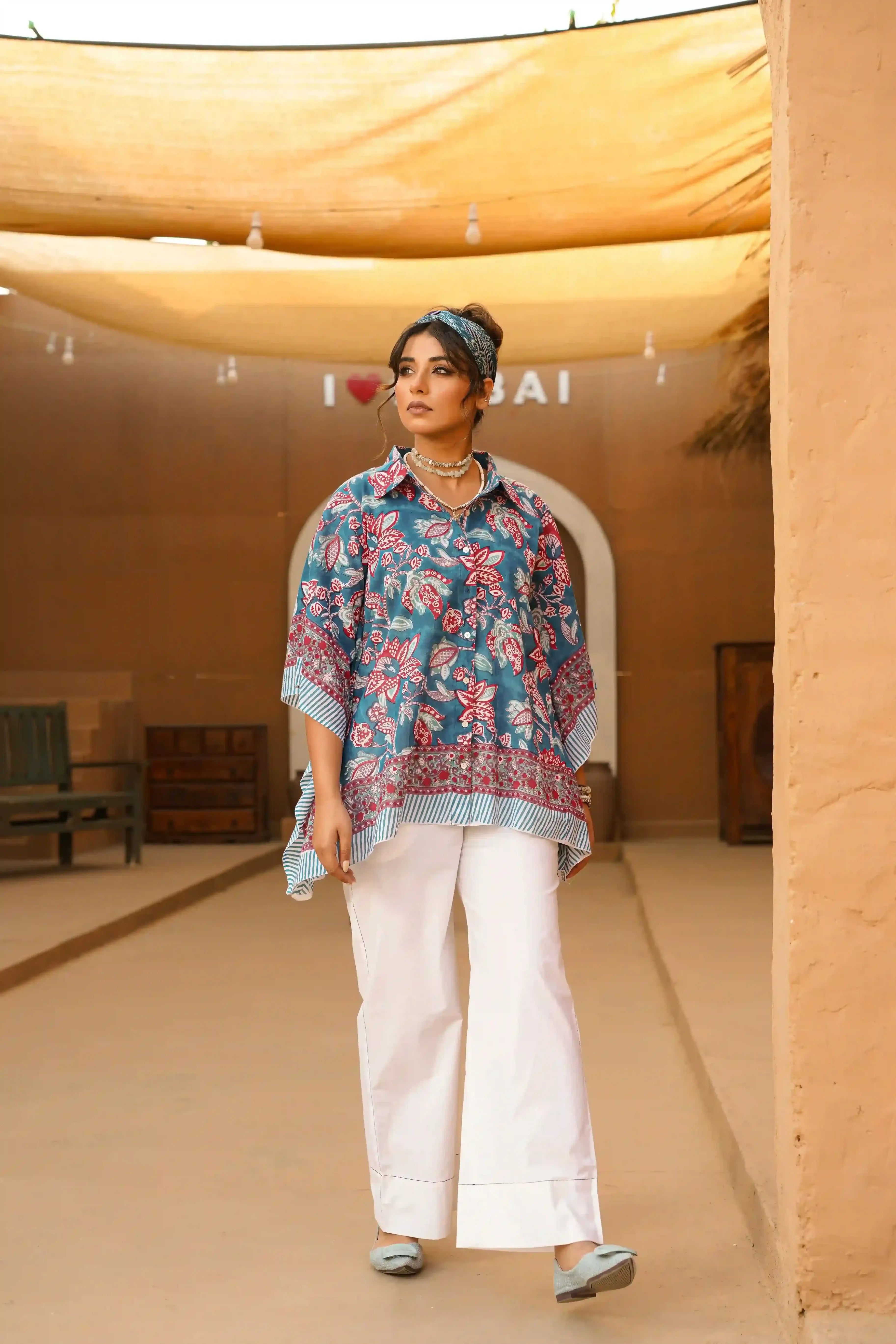 Sama Co-ord Set of Two (Blue)