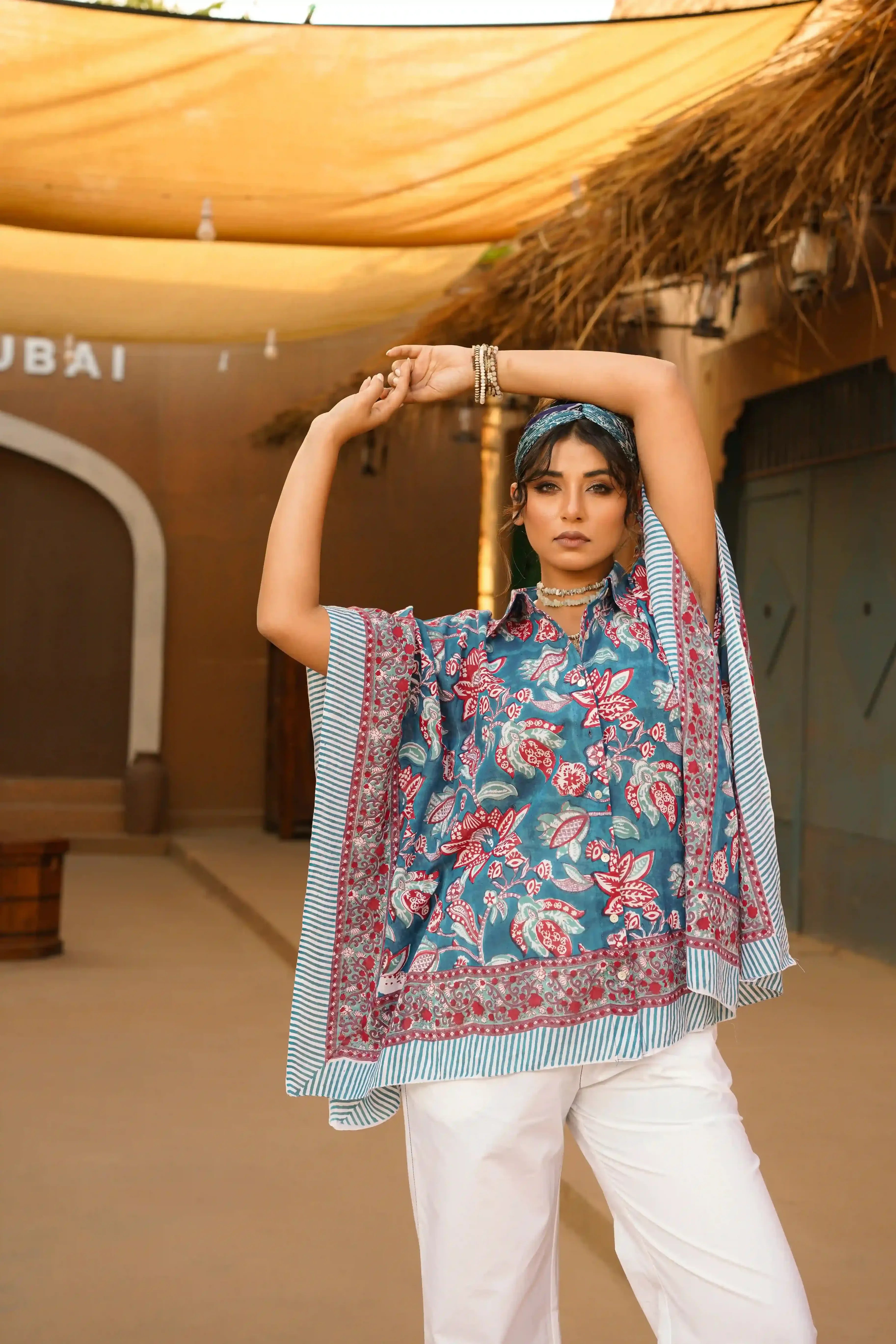 Sama Co-ord Set of Two (Blue)