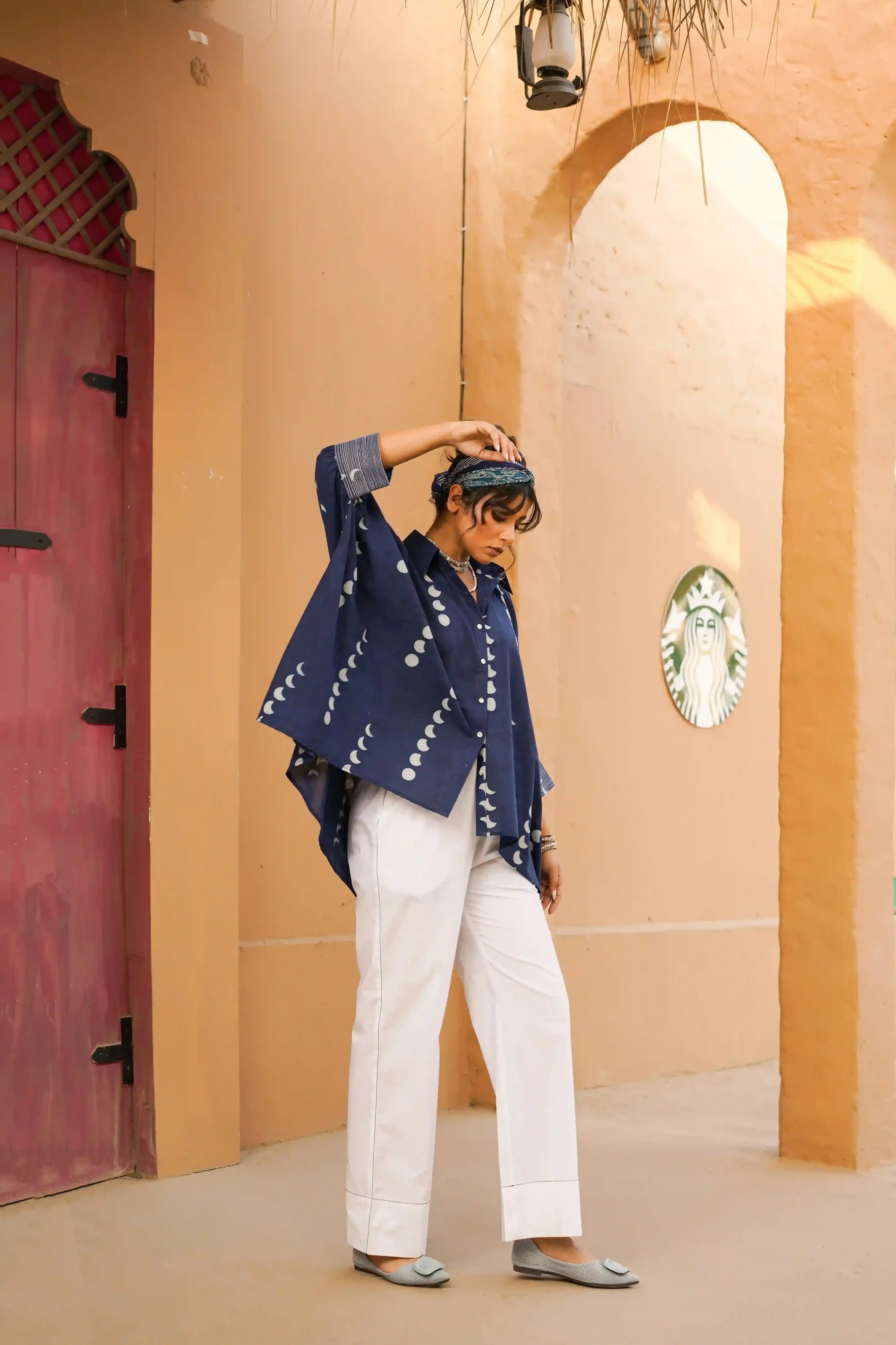 Layl Co-ord Set of Two (Indigo Blue)
