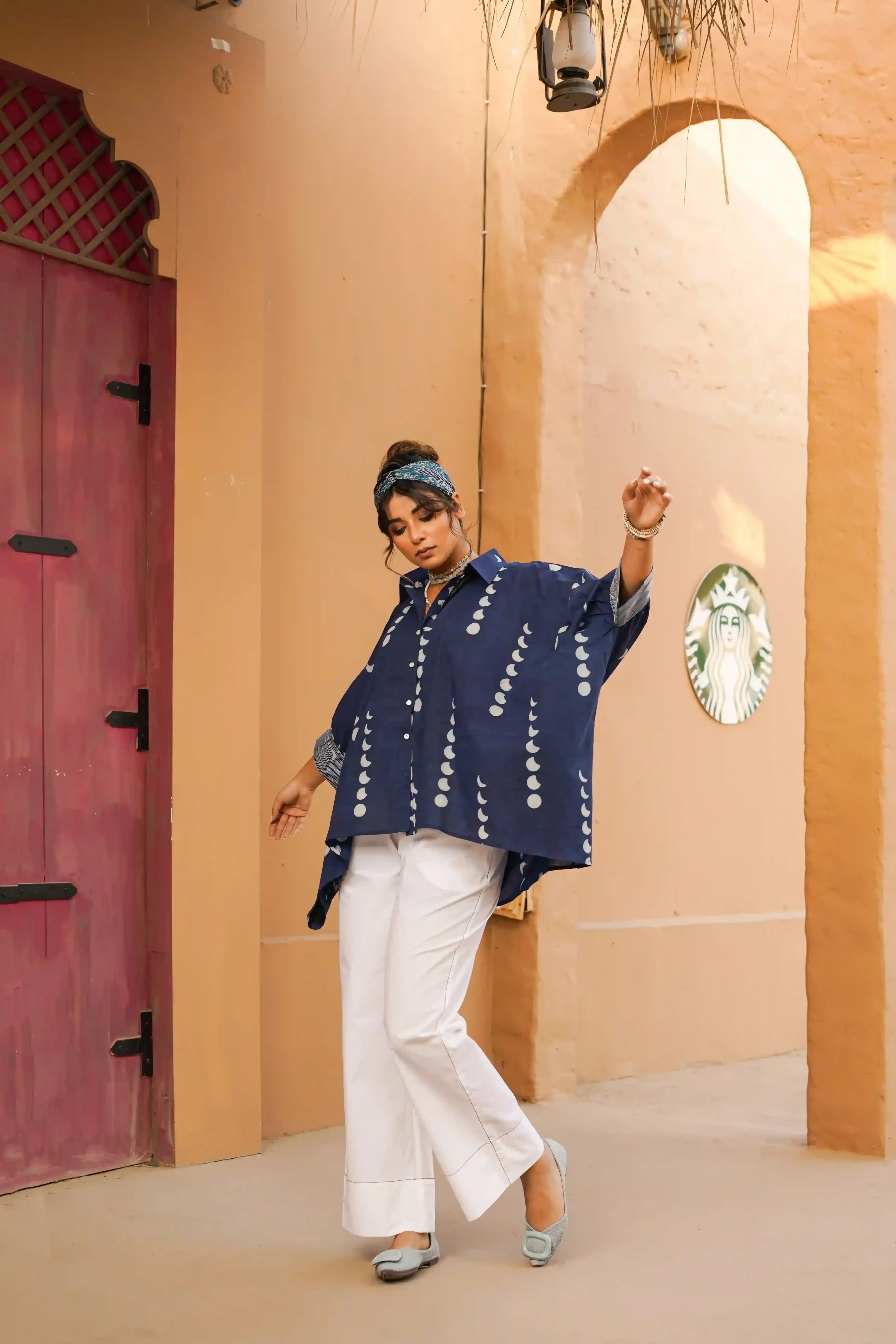 Layl Co-ord Set of Two (Indigo Blue)
