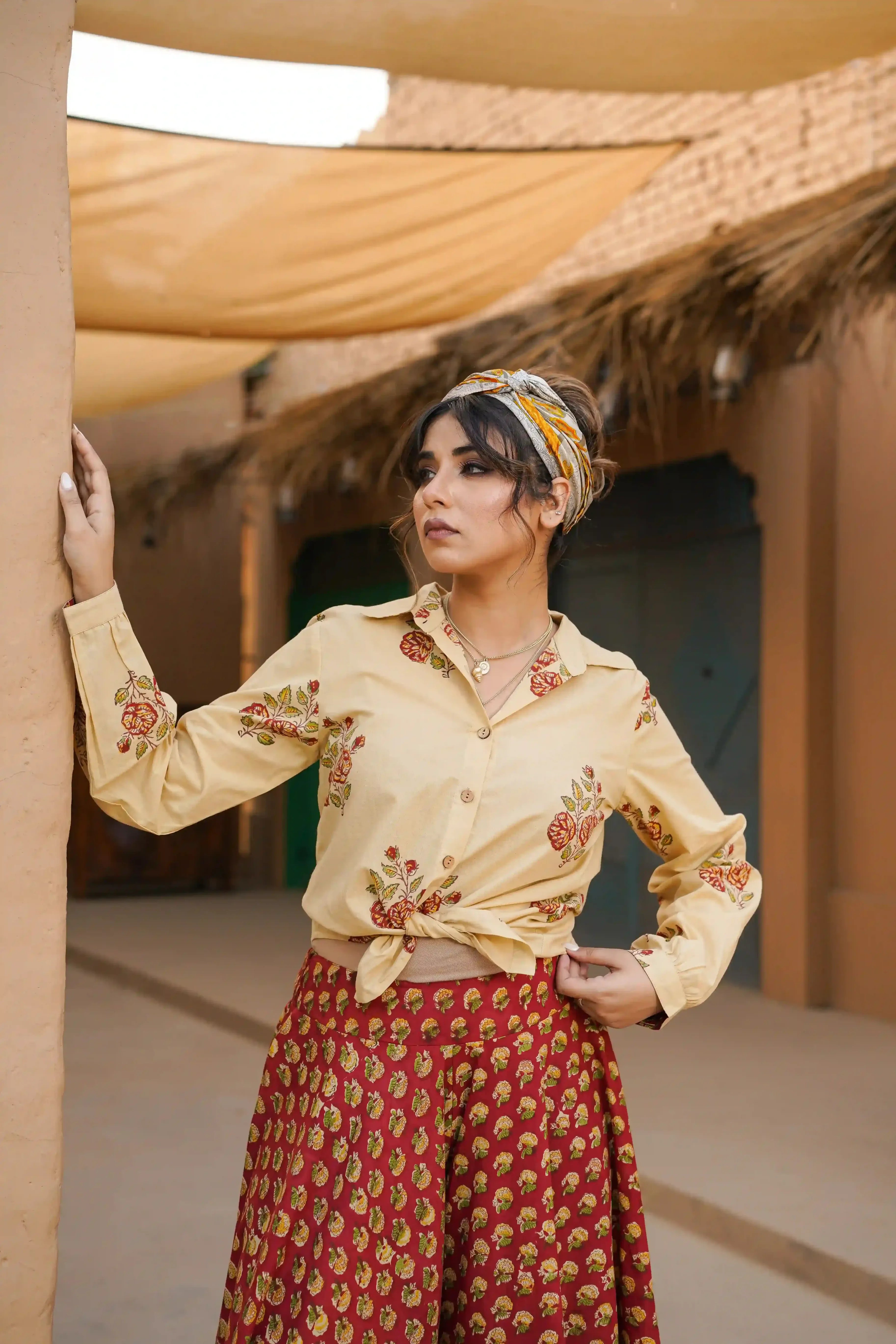 Noor Shirt (Beige)