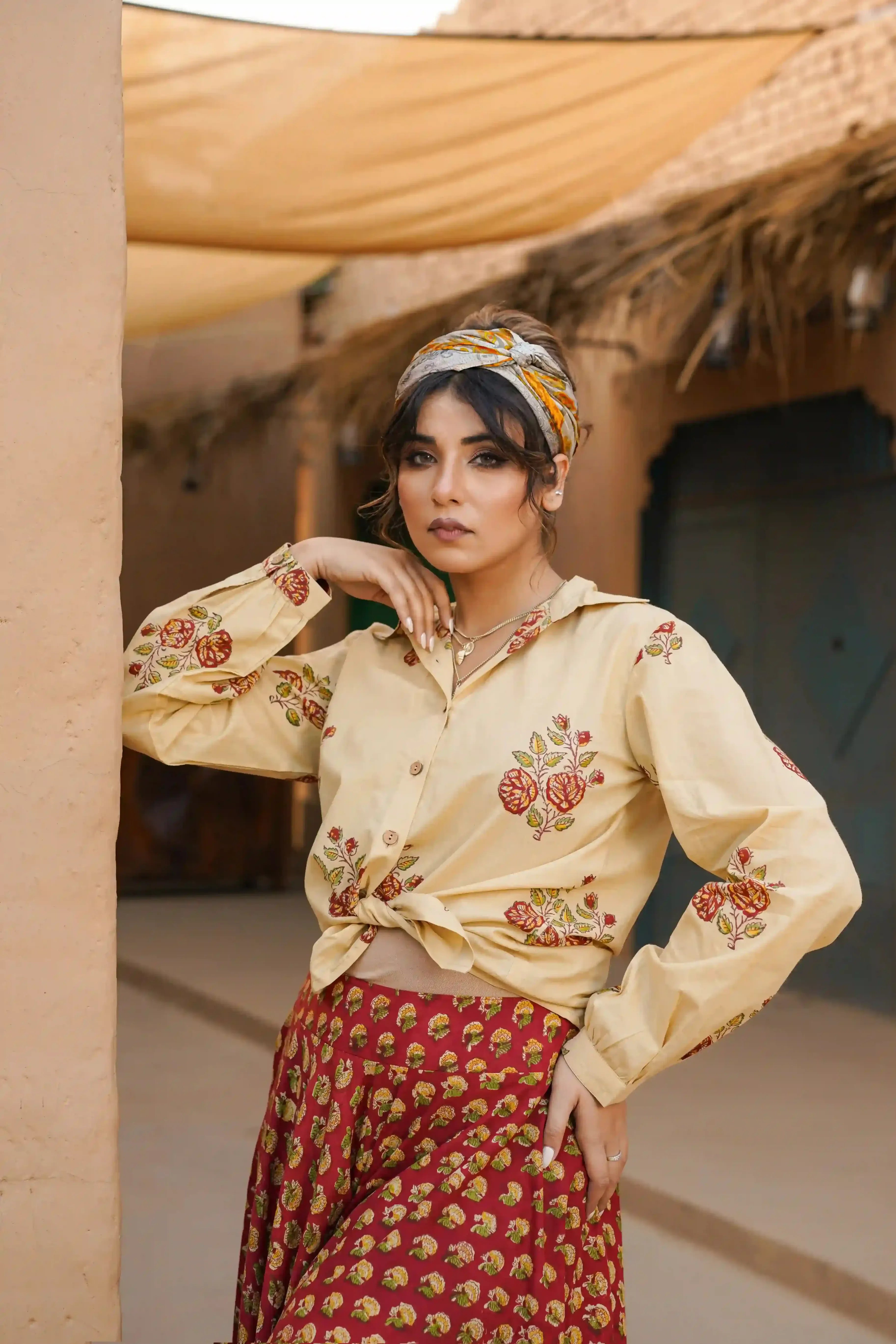 Noor Shirt (Beige)