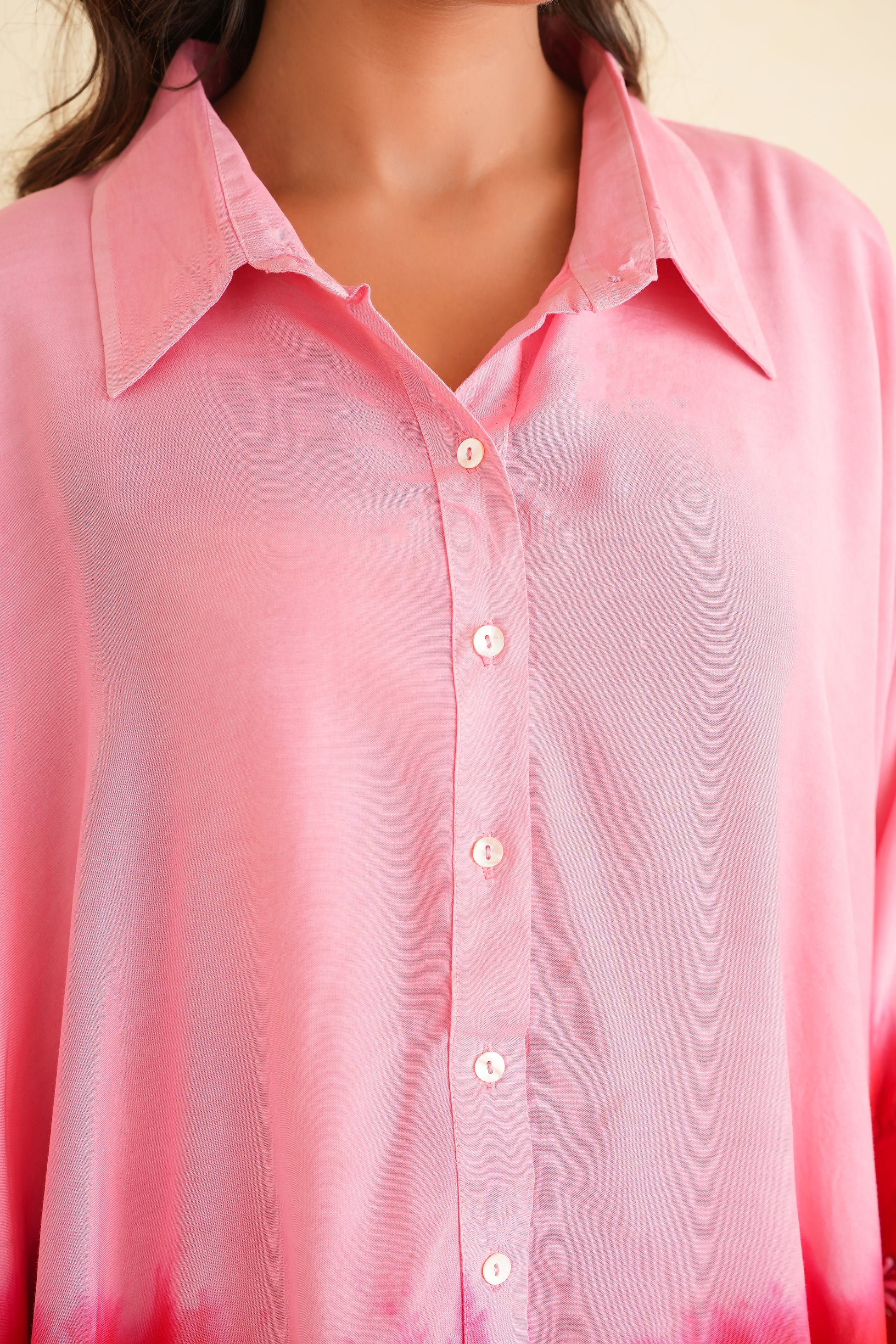 Ombre Shirt (Pink and Red)