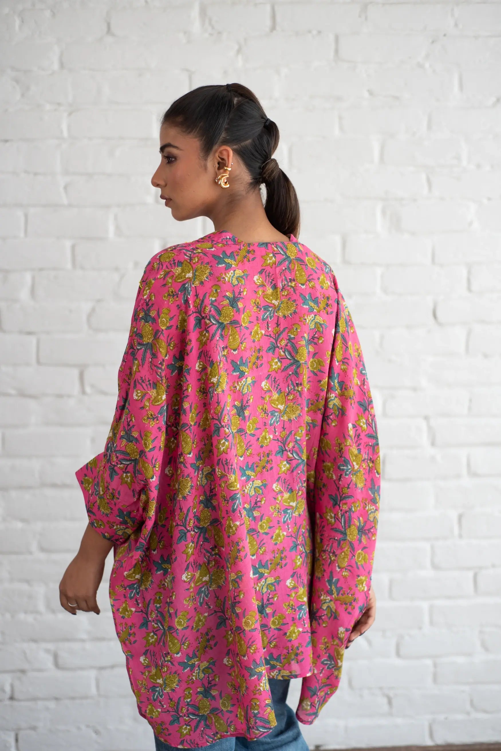 Afreen Pink- Shirt