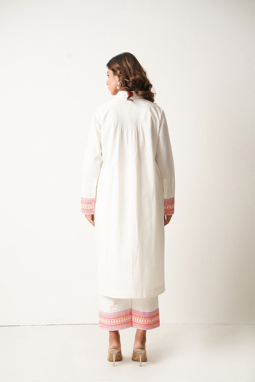 Paper Plane Pants (White)