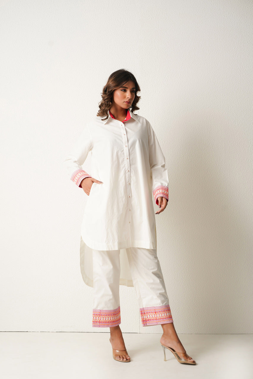 Paper Plane Pants (White)