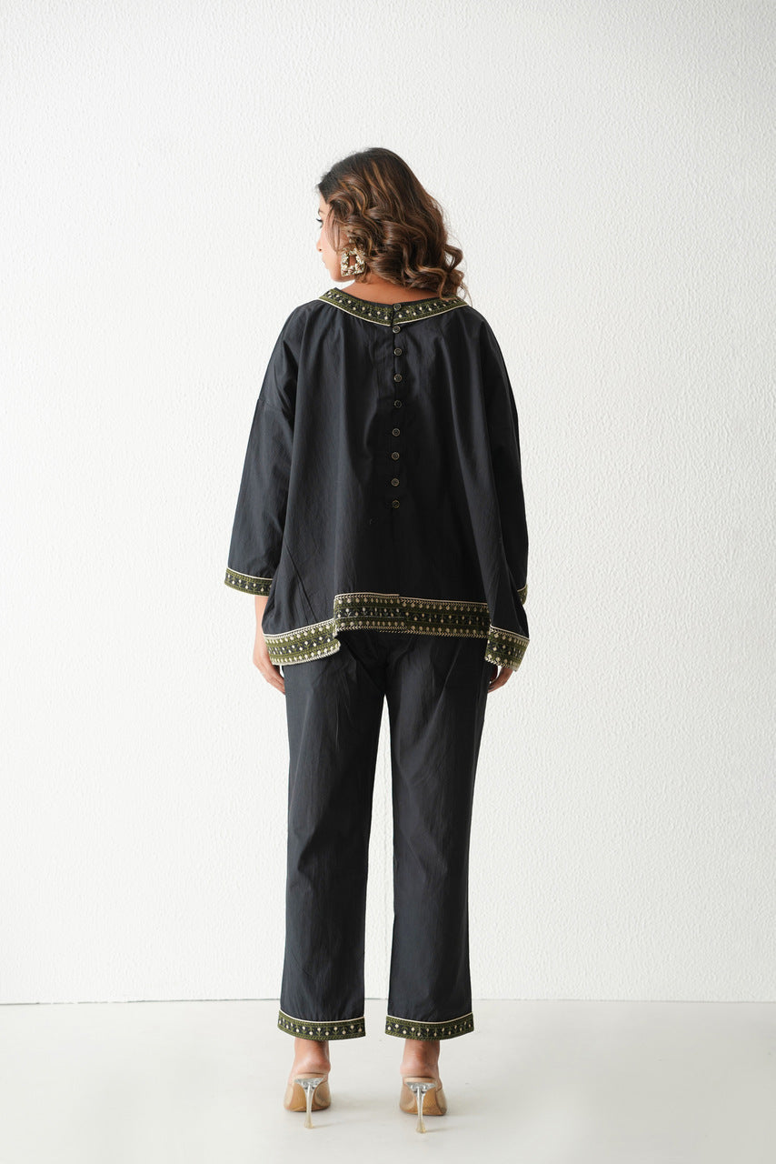 Woo Woo Co-Ord Set (Black)