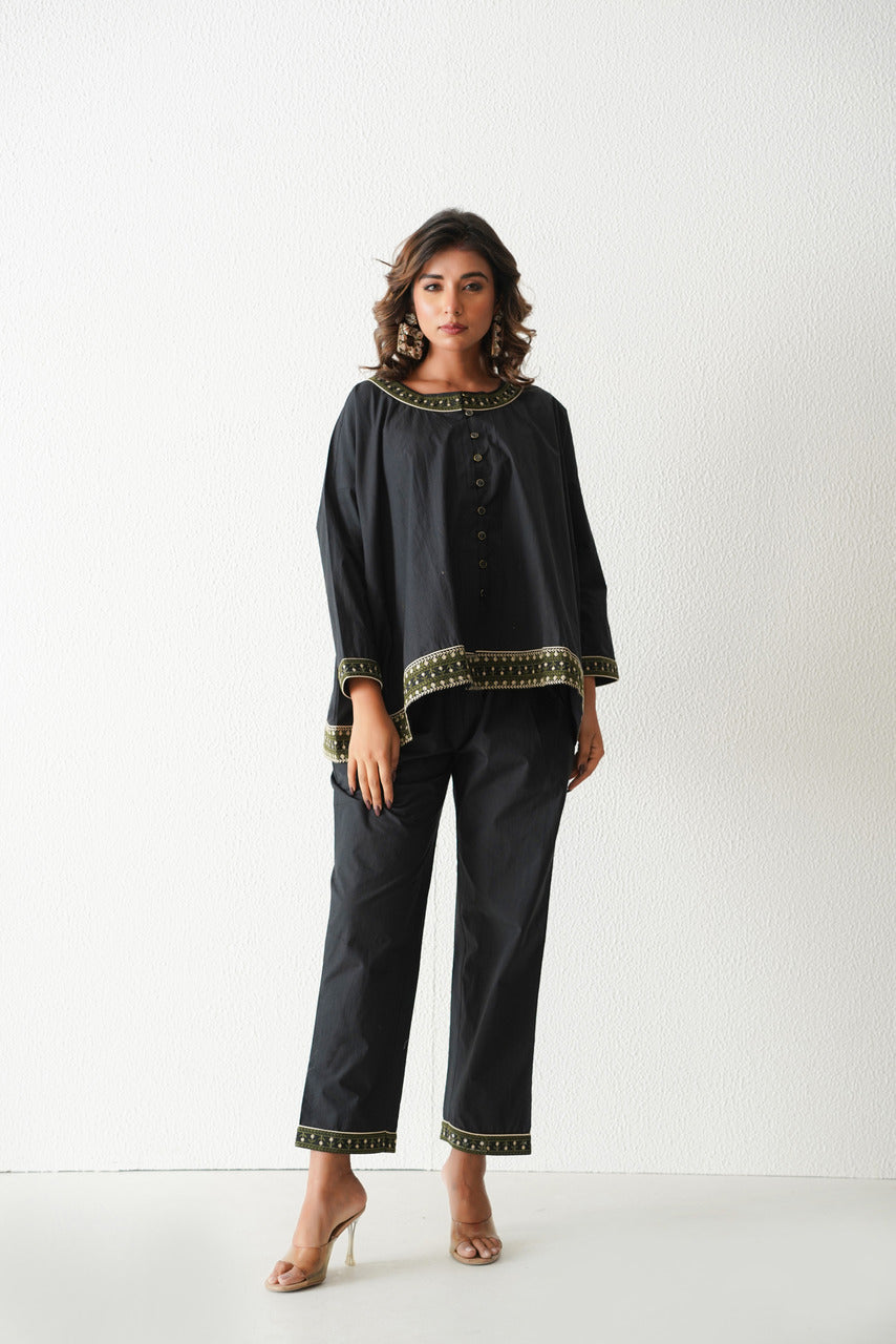 Woo Woo Co-Ord Set (Black)