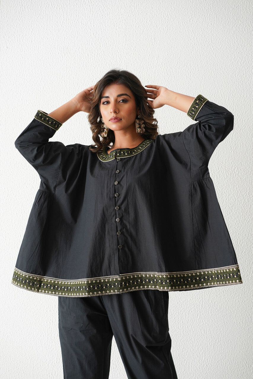 Woo Woo Co-Ord Set (Black)