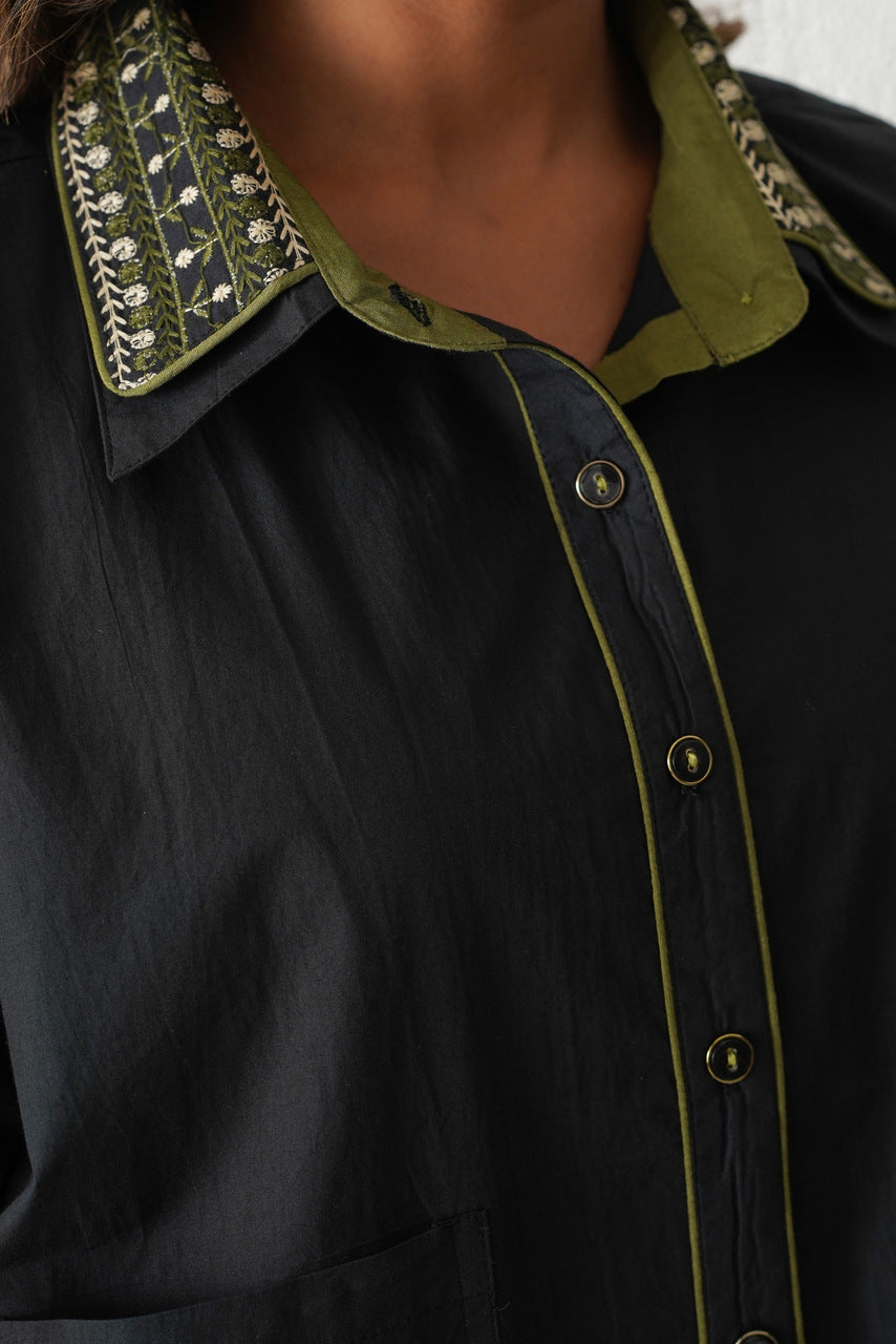 Mimosa Co-Ord Set (Black)