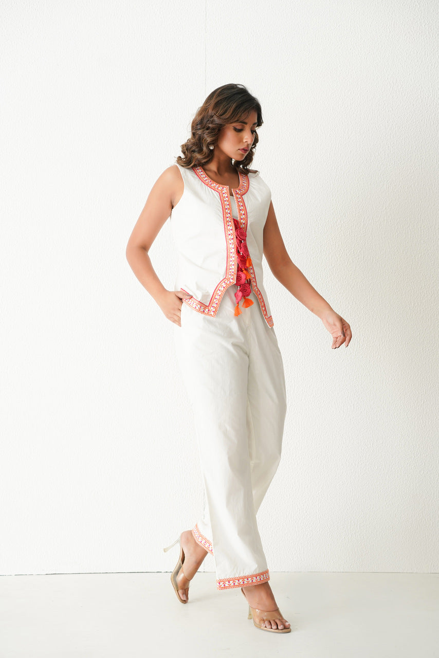 Mojito Waistcoat (White)