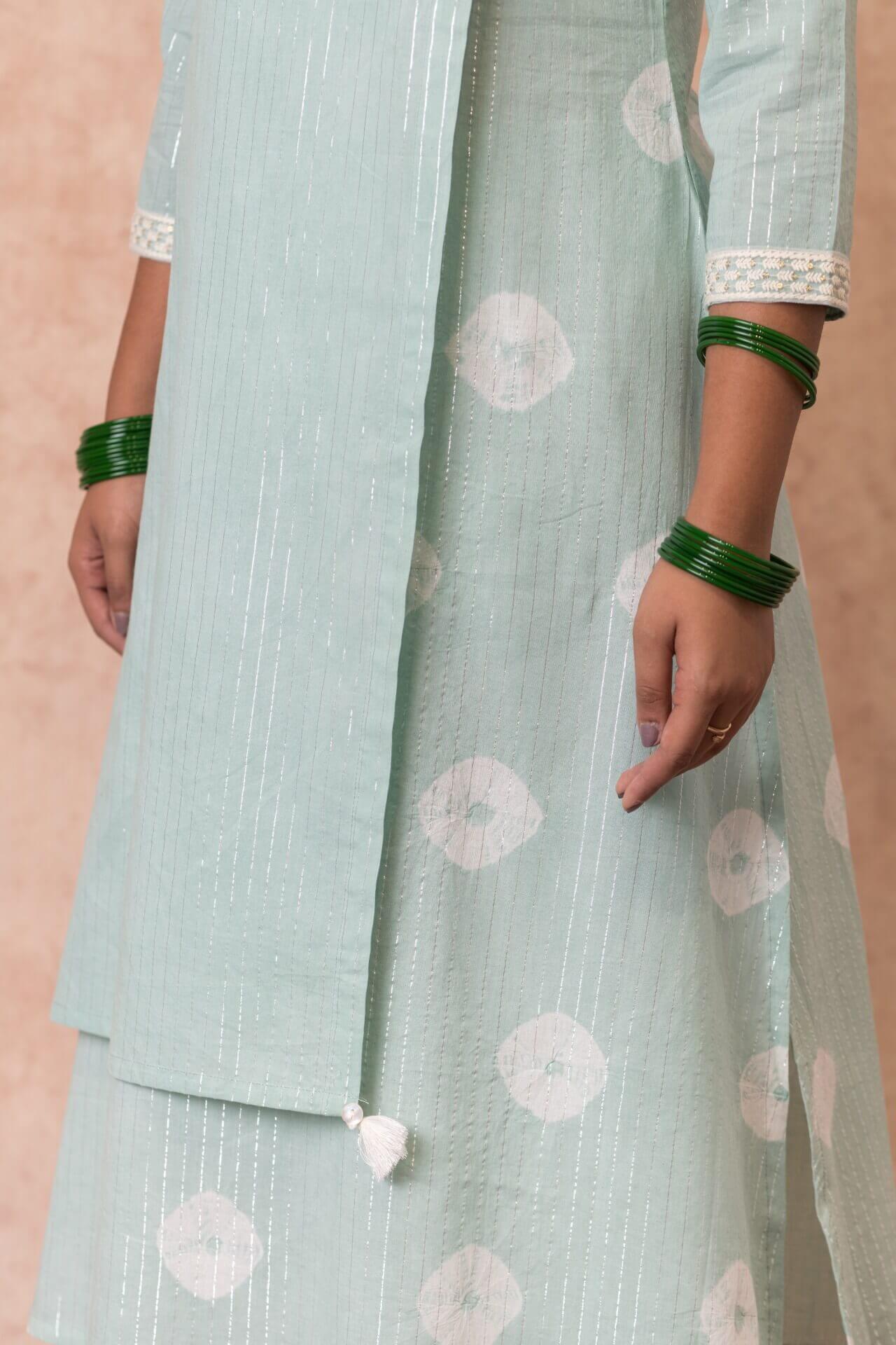 Kurta with Palazzo - Set of Two