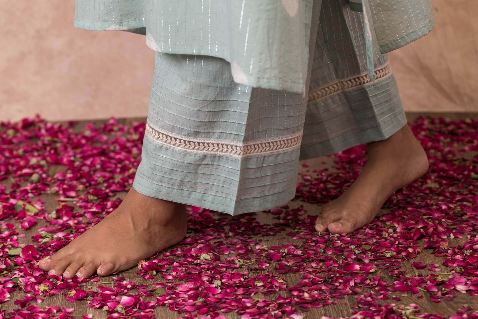 Kurta with Palazzo - Set of Two