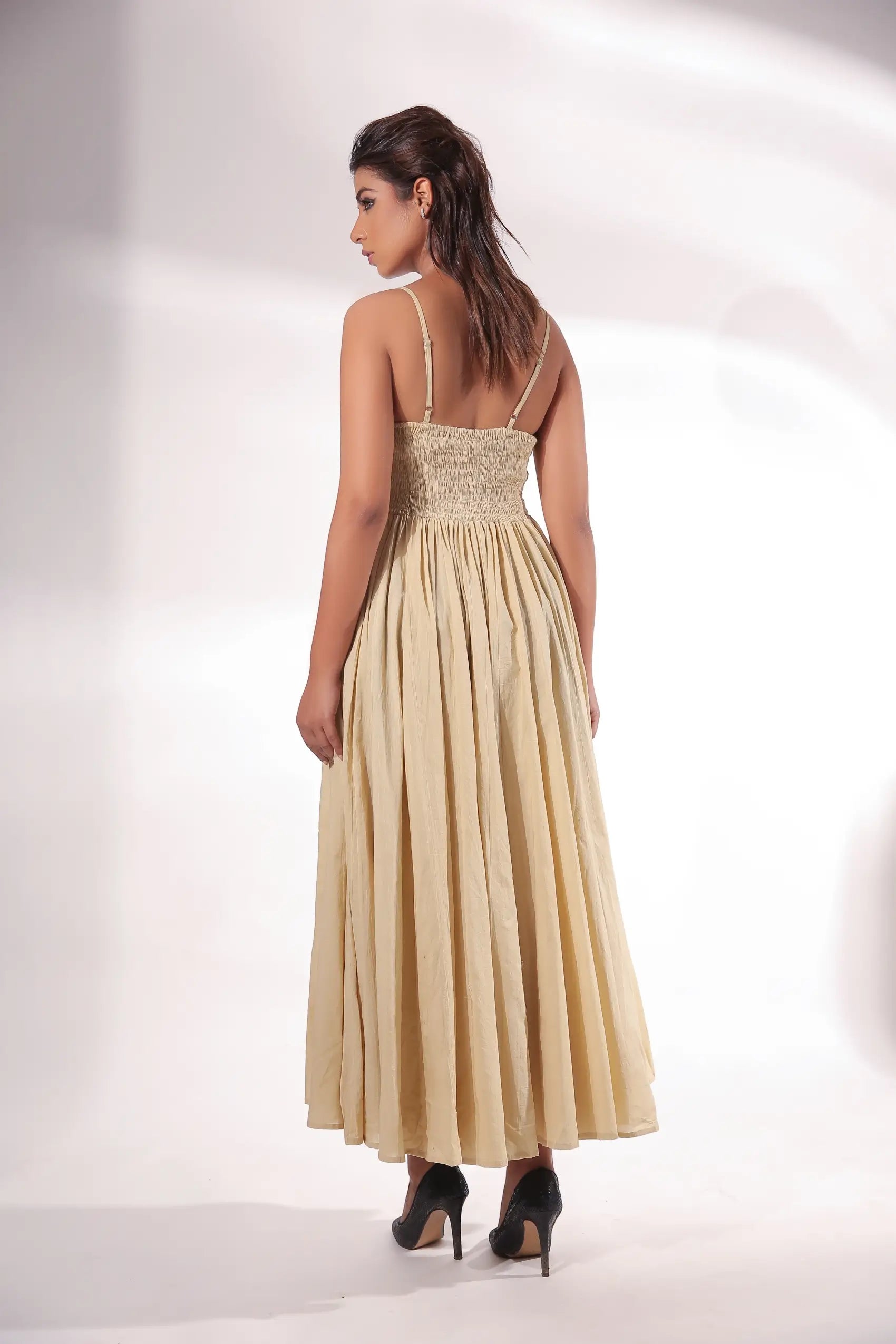 Capri - Midi Dress with Cape set of two