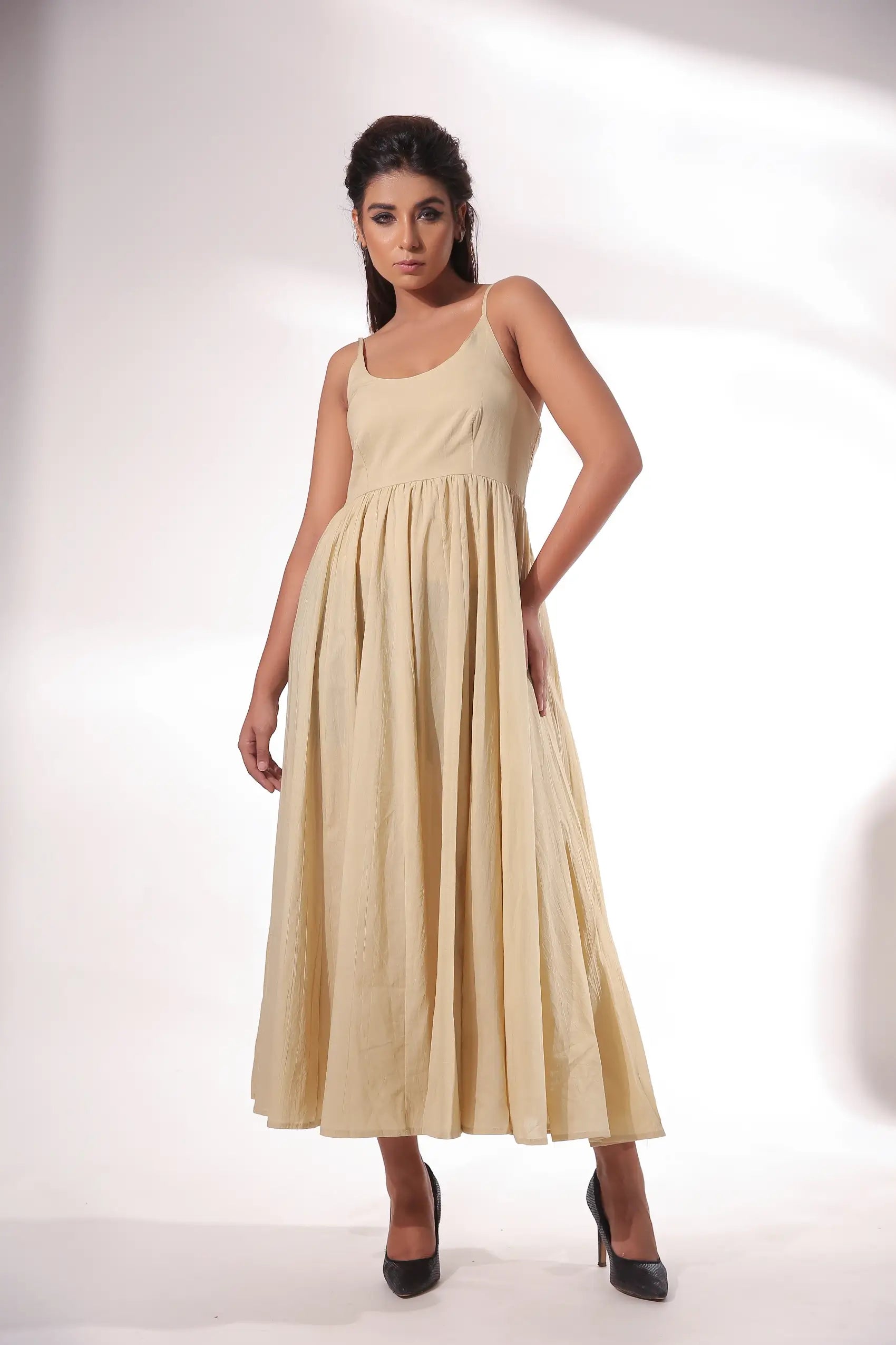 Capri - Midi Dress with Cape set of two