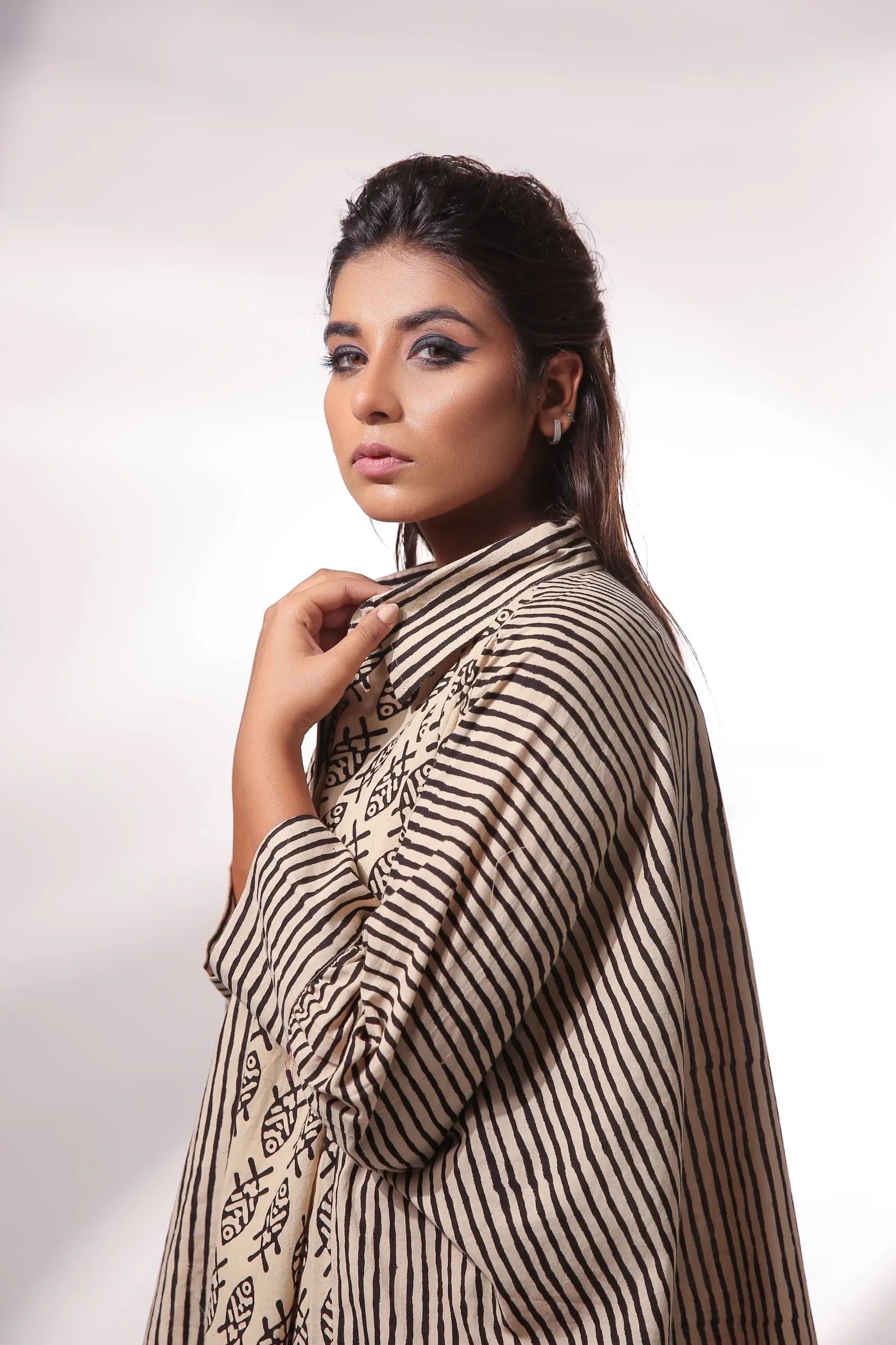 Leros - Oversized Shirt with Trousers set of two