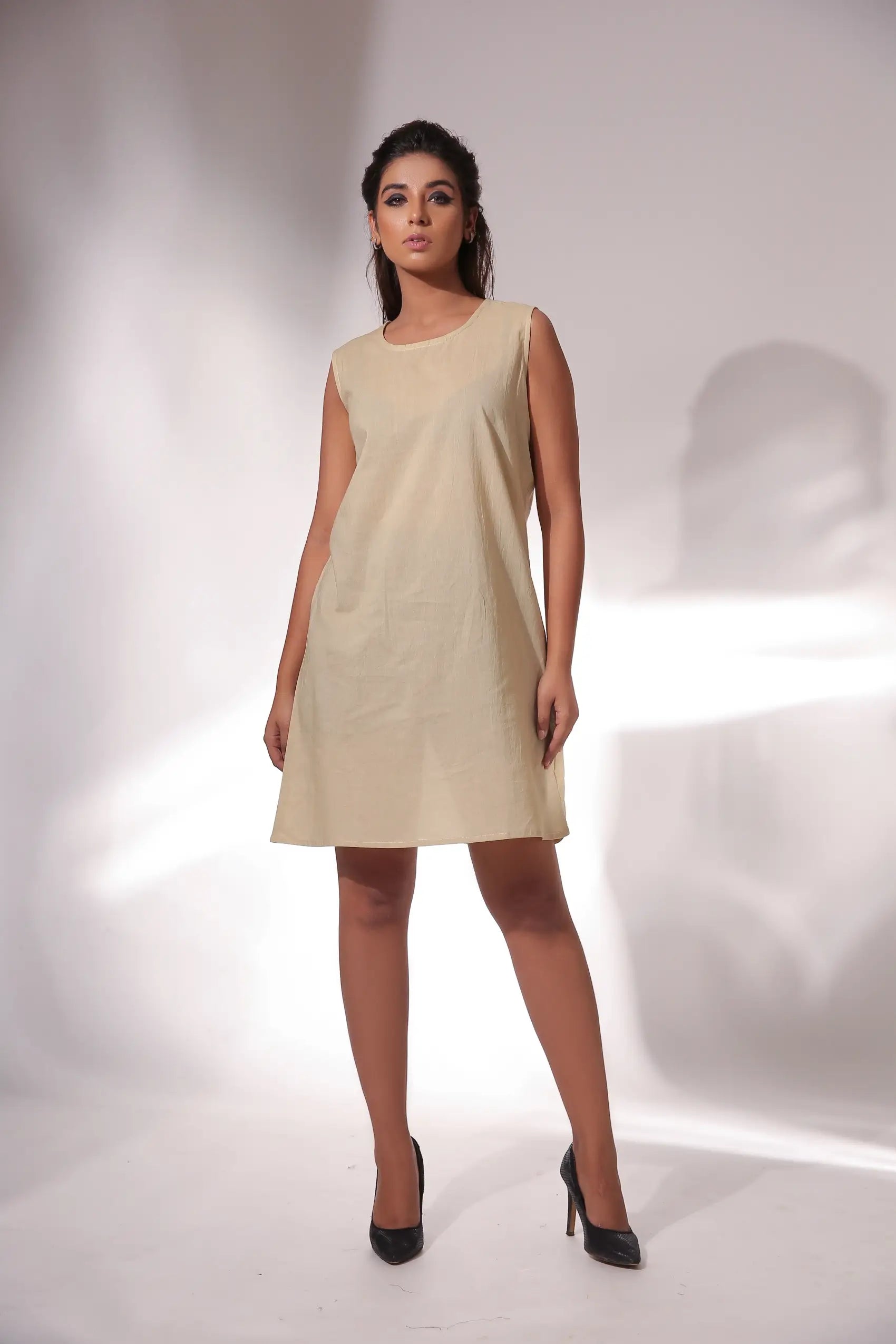 Symi - Short Dress with Cape set of two