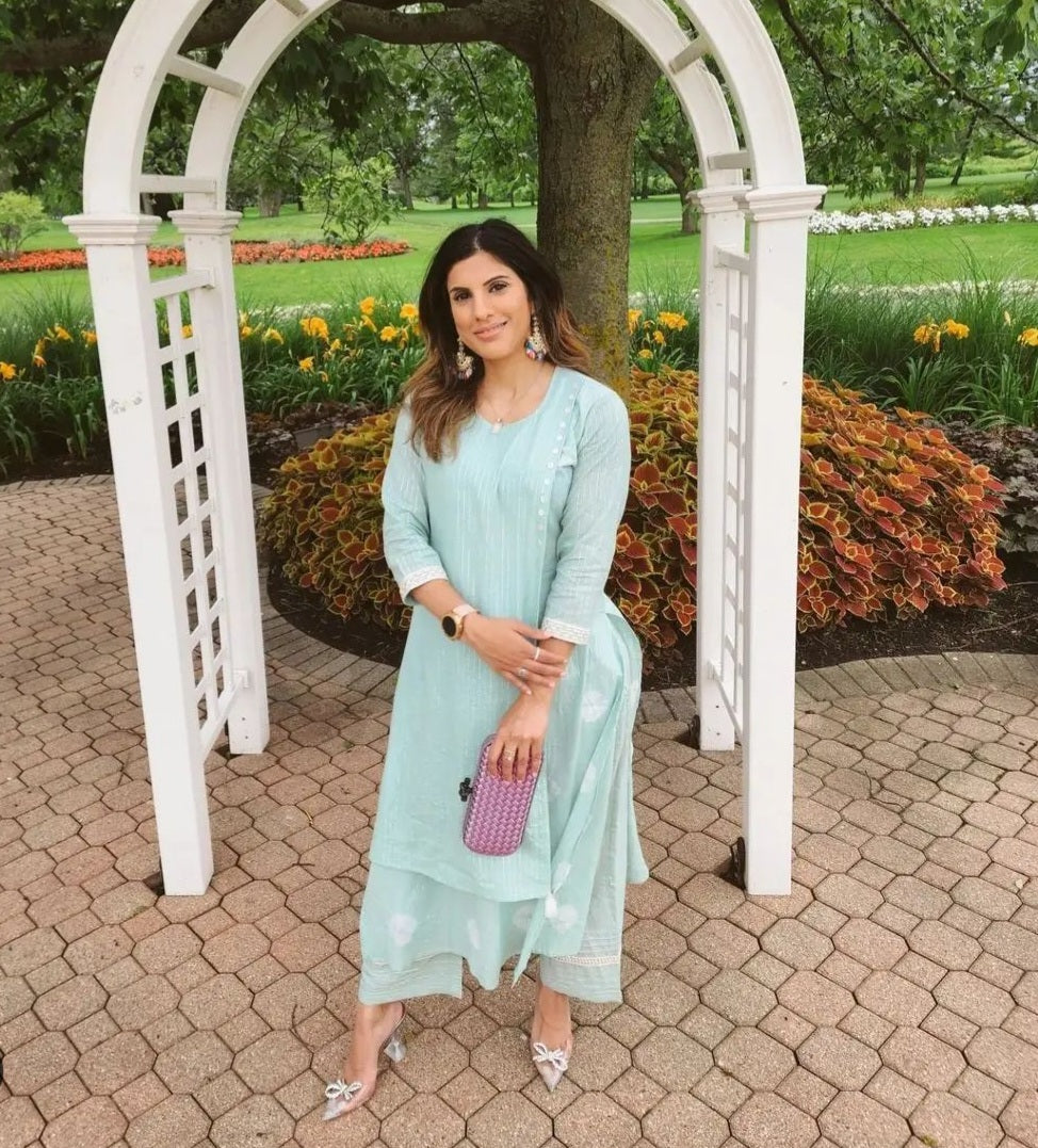 Kurta with Palazzo - Set of Two